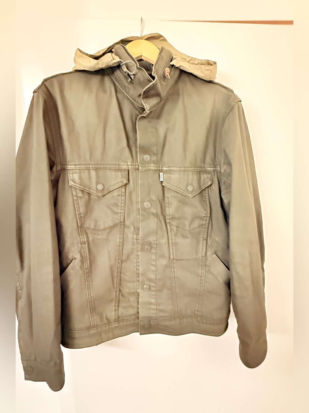 Levi’s Commuter Hooded Trucker Jacket -Sz M